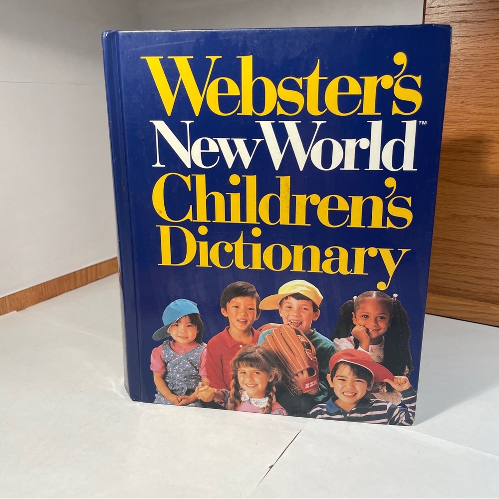 Children's Dictionary - Blue Cover